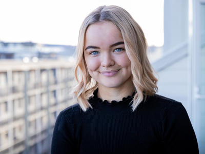 Hils på vår intern Silje